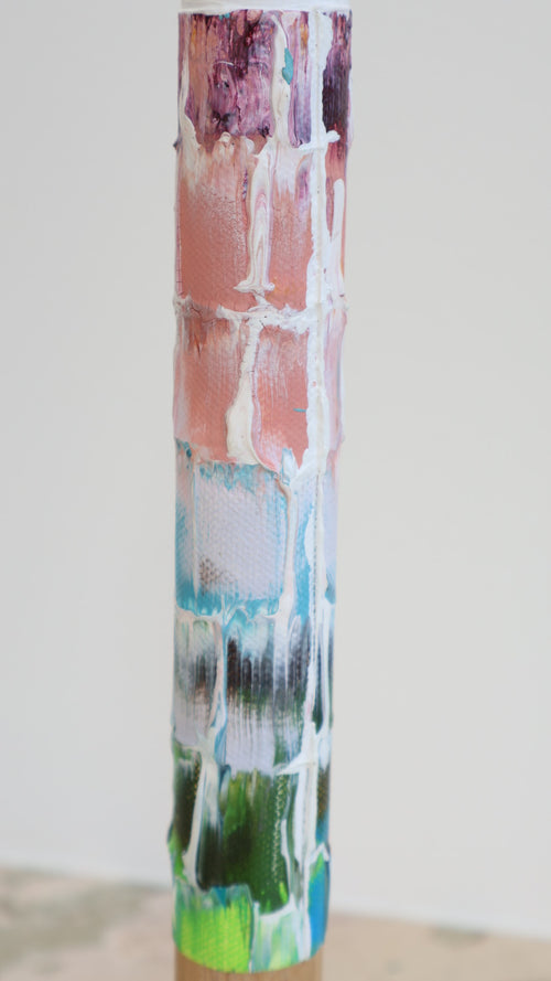 ArtSpires -  Small - Pink & Green Circular