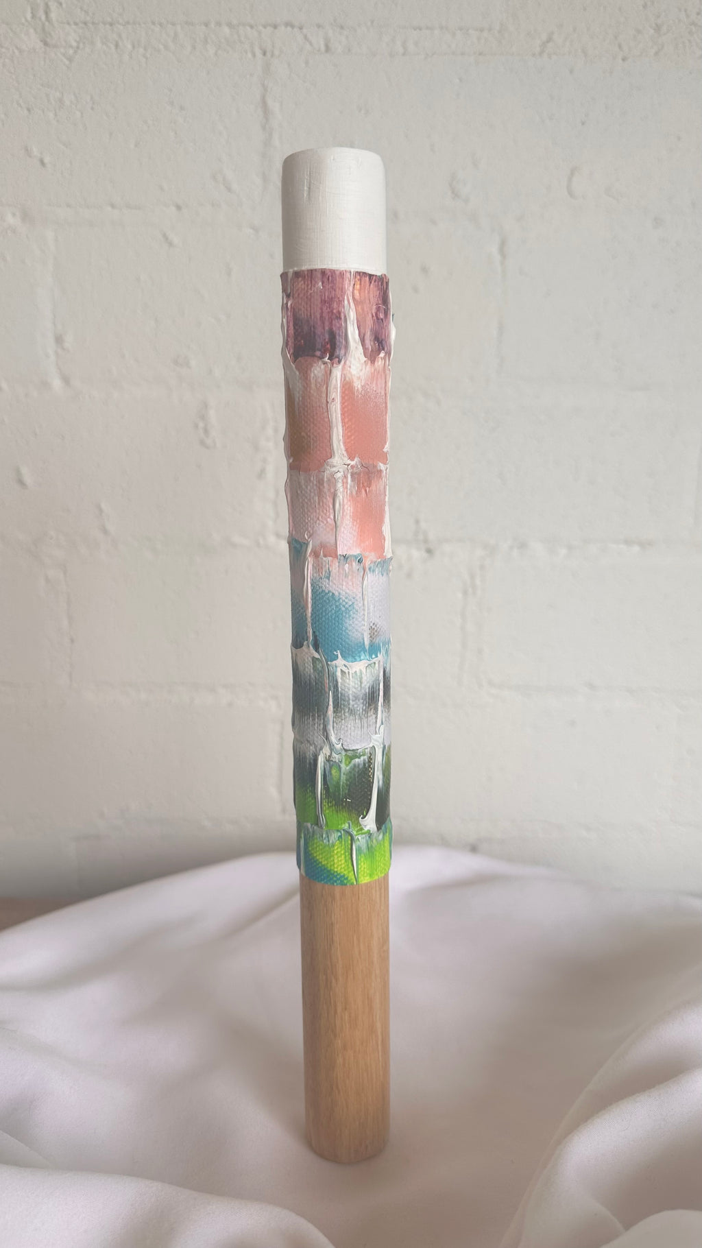 ArtSpires -  Small - Pink & Green Circular