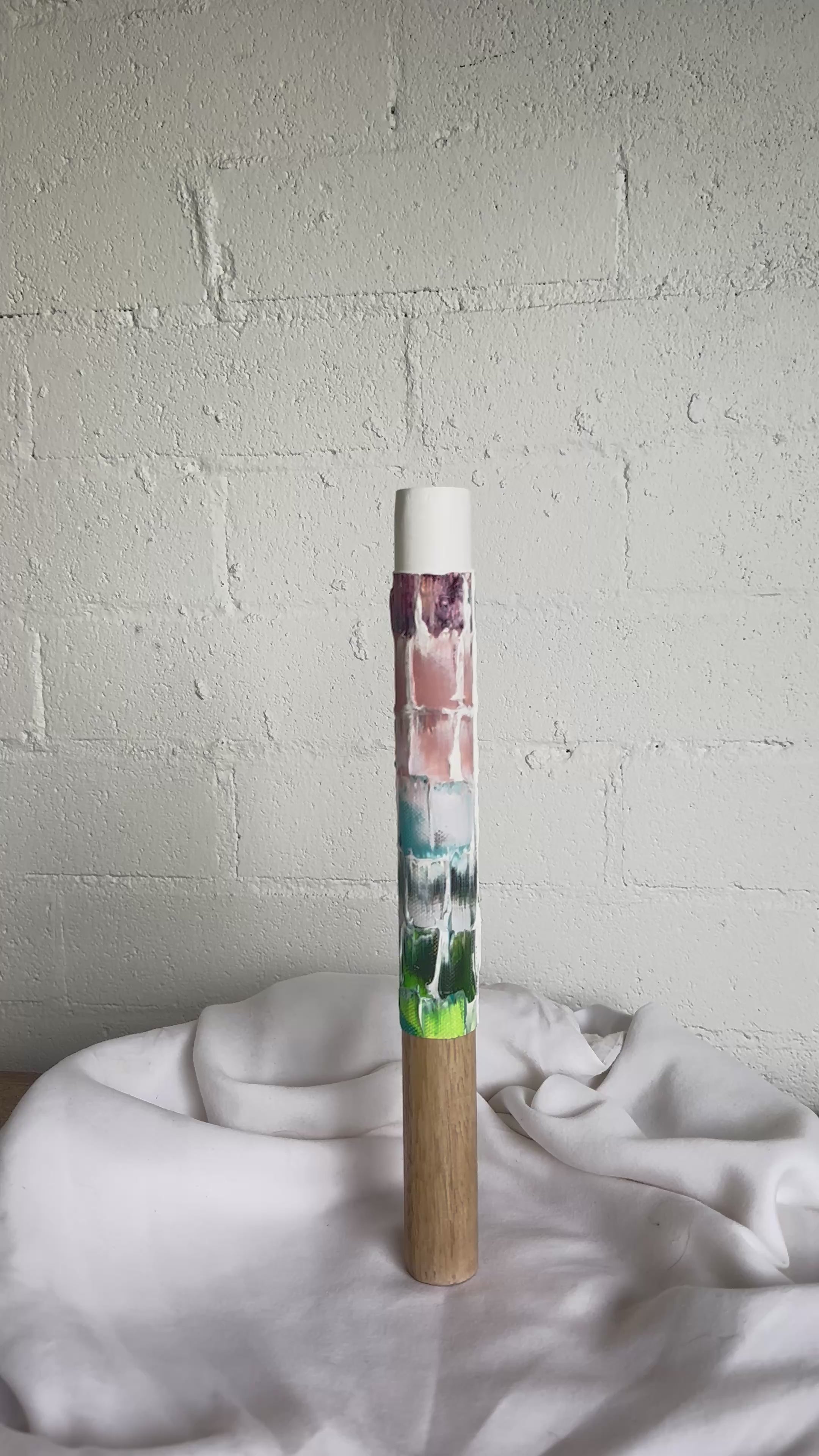 ArtSpires -  Small - Pink & Green Circular