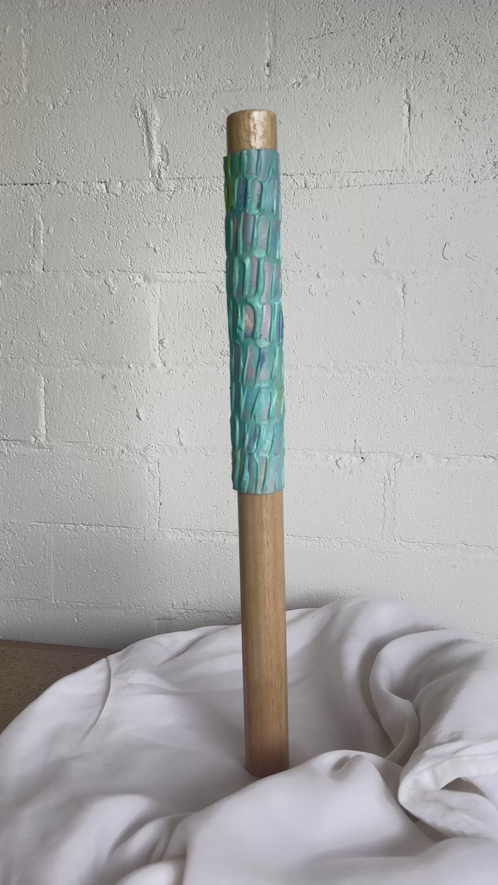 ArtSpires - Medium - Blue Green Circular