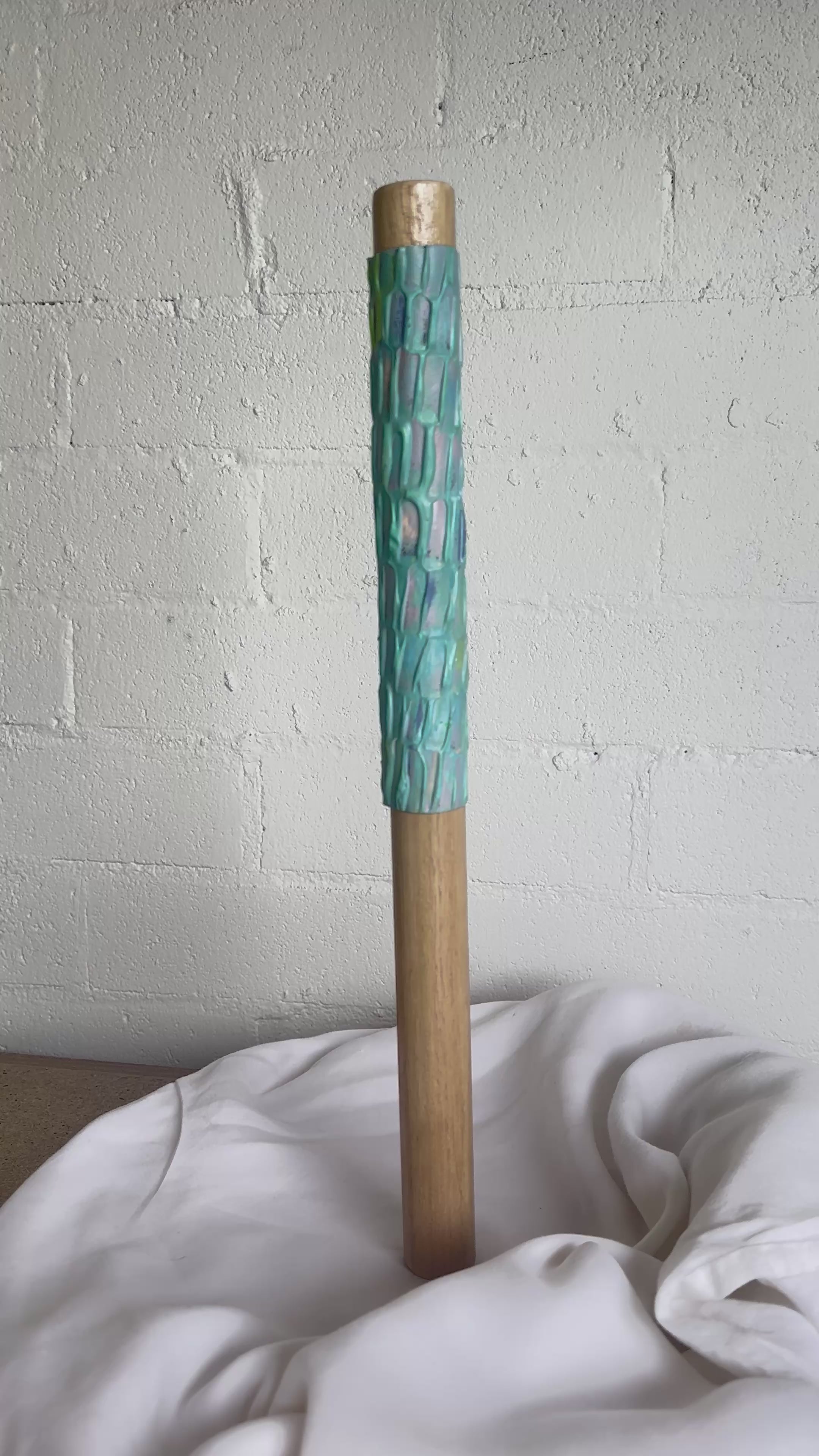 ArtSpires - Medium - Blue Green Circular